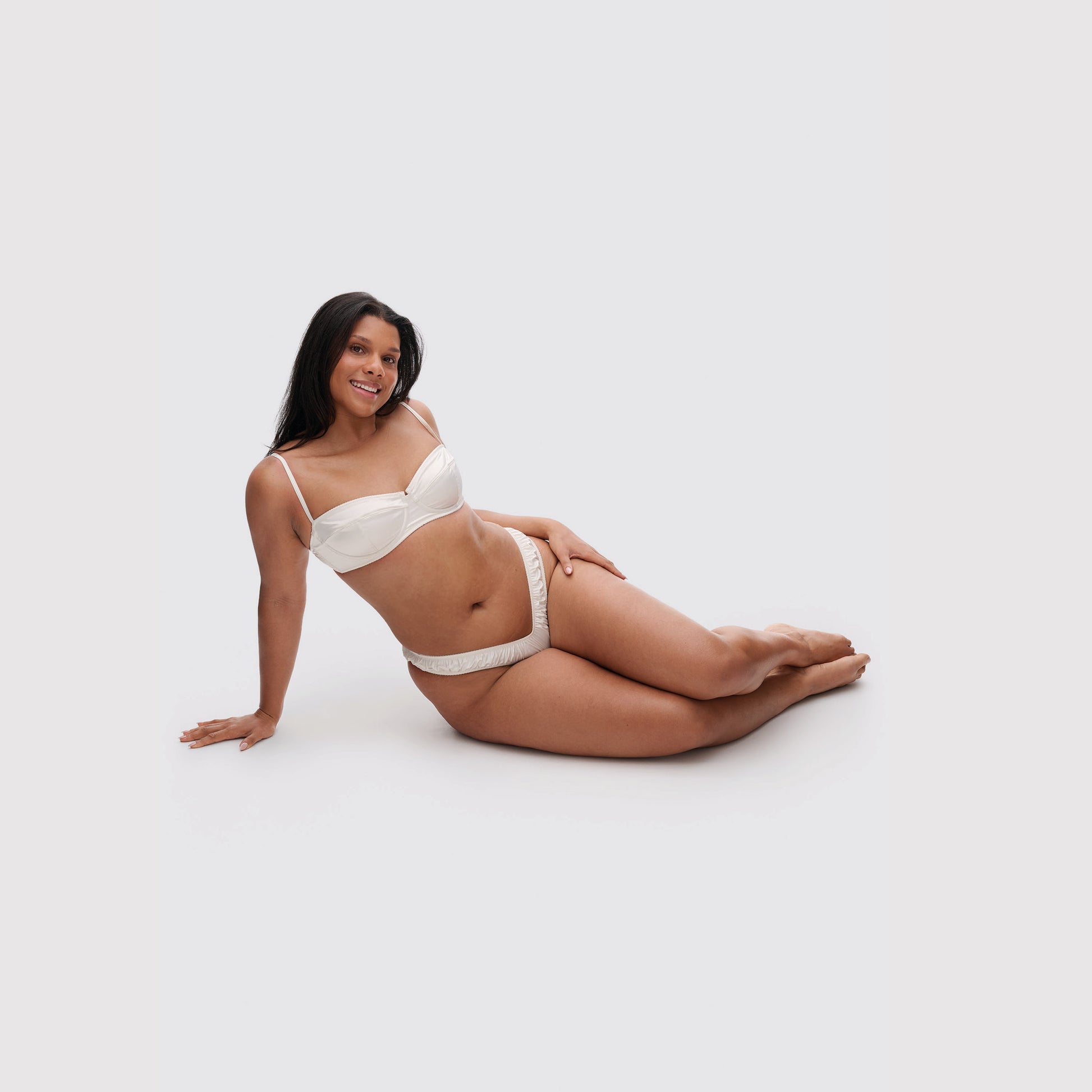 Satin Balconette bra