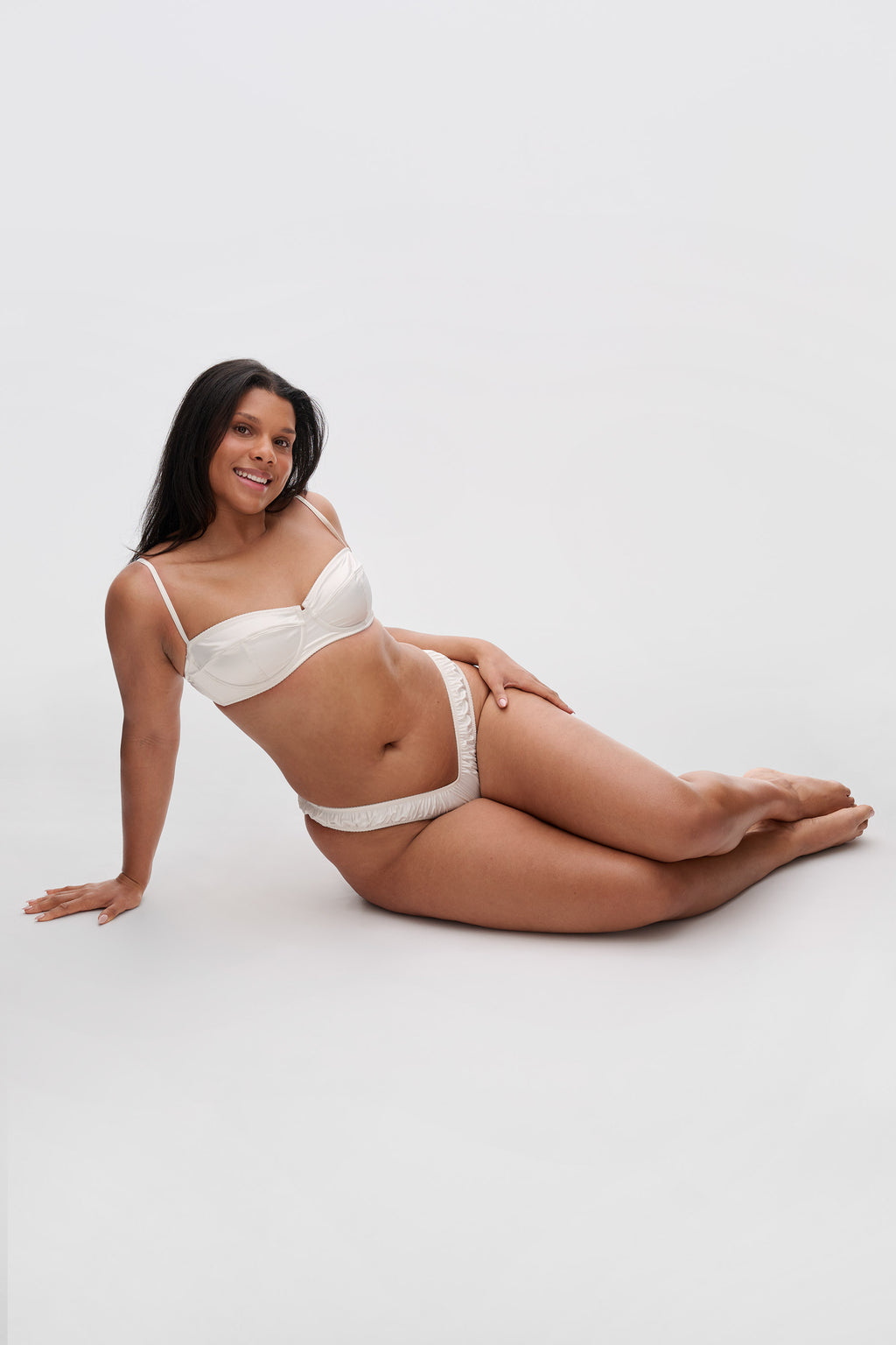 Satin Balconette bra